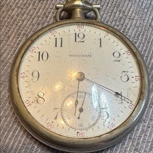 Waltham Gold Pocket Watch